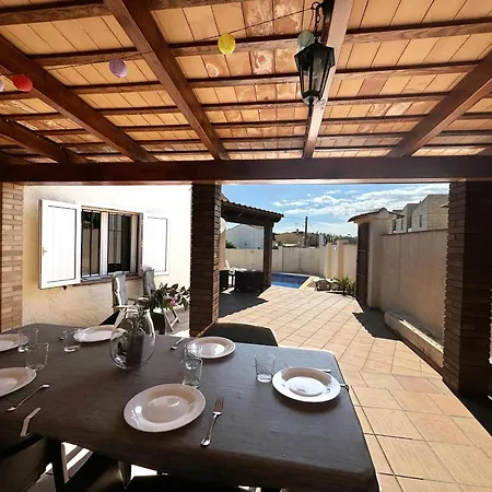 Casa Familiar Con Piscina Privada Y Terraza En L'escala - Hisp-7-76 빌라 톨로엘라데몽트그리