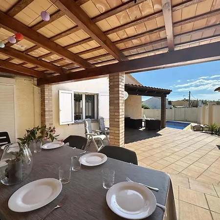 Casa Familiar Con Piscina Privada Y Terraza En L'escala - Hisp-7-76